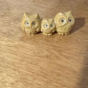 Ceramic Owl Figurines